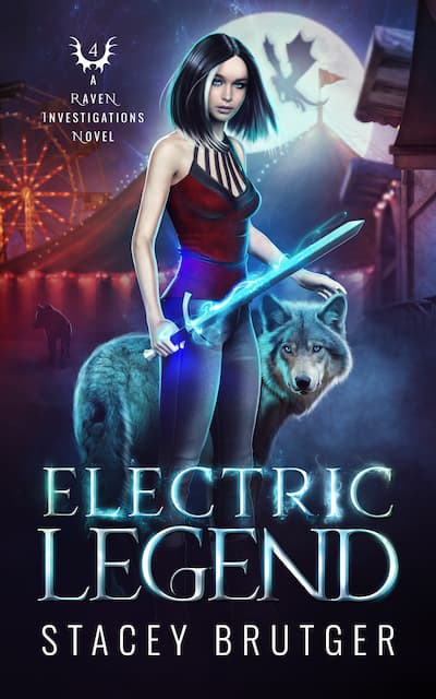 Book cover for Book Cover: Electric Legend by Stacey Brutger